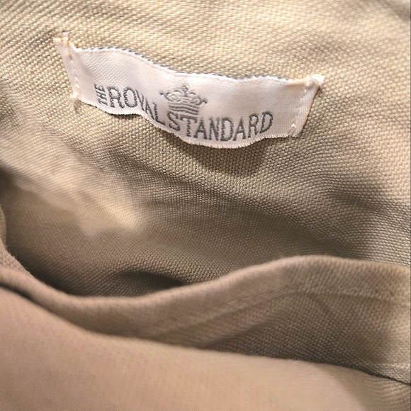 ROYAL STANDARD Adeline Leopard Print Cow Hide Cosmetic Bag 10”x6.5”x4” - Picture 4 of 5